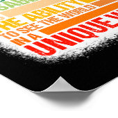 Dyslexie Het is geen handicap Dyslexie Bewustheid Poster (Hoek)