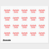 Dyslexie is klote ronde sticker (Vel)