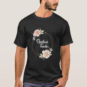 Dyslexie Leerder Dyslexische therapie Dyslexie Int T-shirt