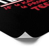 Dyslexie Leerlinger Waakzaamheid Therapie Poster (Hoek)