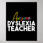 Dyslexie Leraar Poster (Voorkant)