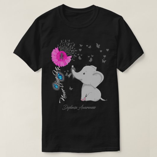 Dyslexie lint geschenken t-shirt (Design voorkant)