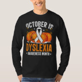 Dyslexie maand is vriendelijkheid zaken is dag t-shirt (Voorkant)