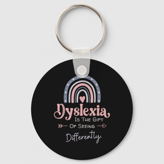 Dyslexie Sleutelhanger (Voorkant)