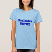 Dyslexie T-shirt (Voorkant)
