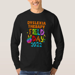 Dyslexie Therapy Squad Field Day eerste dag van de T-shirt