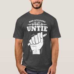 Dyslexie zijn mensen Poo dyslexie ADHD T-shirt