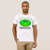 Dyslexische Alien: Alan Probe T-shirt (Voorkant volledig)