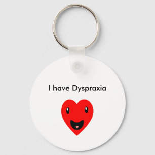 Dyspraxie Sleutelhanger