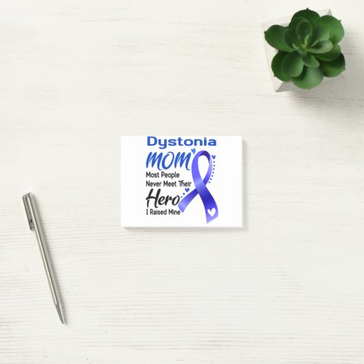 Dystonia Awareness Month Ribbon Gifts Post-it® Notes (Kantoor)
