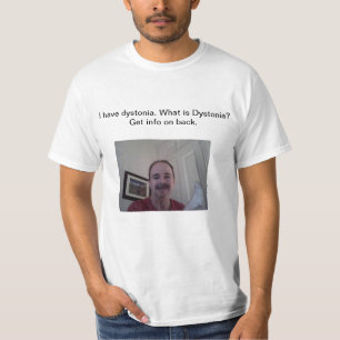 Dystonie bewustwording t-shirt