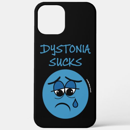 Dystonie is verschrikkelijk Case-Mate iPhone case (Achterkant)