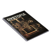 Dystopia - Techno-Dystopian Streetwear Design Notitieboek (Rechterzijde)