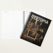 Dystopia - Techno-Dystopian Streetwear Design Planner (Display)