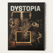 Dystopia - Techno-Dystopian Streetwear Design Planner (Achterkant)