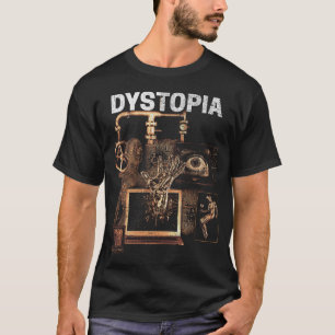 Dystopia - Techno-Dystopian Streetwear Design T-shirt