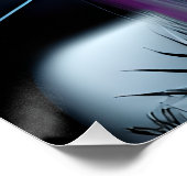 Dystopian Alien Menselijke Hybride Etherale Ai Art Perfect Poster (Hoek)