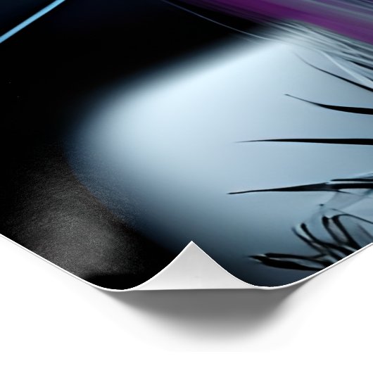 Dystopian Alien Menselijke Hybride Etherale Ai Art Perfect Poster (Hoek)