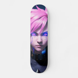 Dystopian Cyberpunk Sci-Fi Future Street Punk 01 Persoonlijk Skateboard