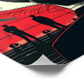 Dystopian Eye kijken naar een Man Poster (Hoek)