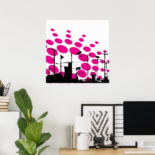 Dystopian future poster (Thuiskantoor)