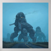 Dystopian War Machine Simon Stalenhag Poster (Voorkant)