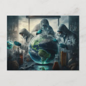 Dystopian World Experiment - Concept Art - Fantasy Briefkaart (Voorkant)