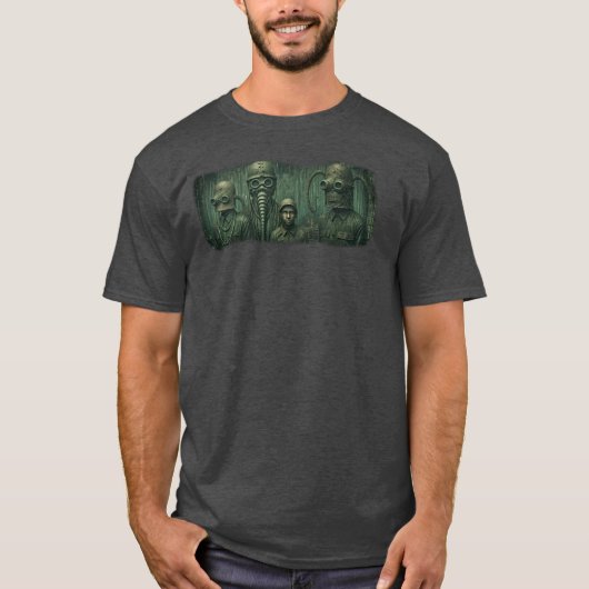 Dystopie is hier t-shirt (Voorkant)