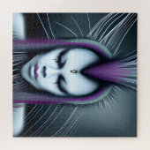 Dystopische Alien Menselijke Hybride Etherische Ai Legpuzzel (Horizontaal)