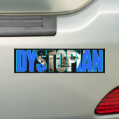 Dystopische Bumpersticker (Op auto)