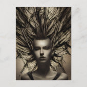 Dystopische etherische surrealistische Abstracte v Briefkaart (Voorkant)