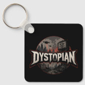 Dystopische fictiefan sleutelhanger (Voorkant)