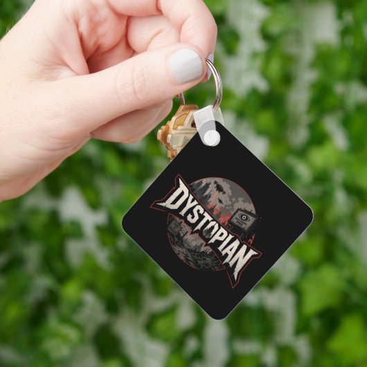Dystopische fictiefan sleutelhanger (Hand)