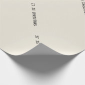 Dystopische kerst cadeaupapier (Hoek)