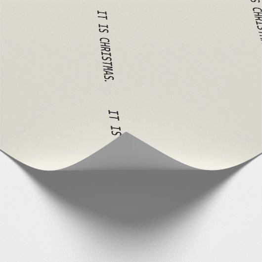 Dystopische kerst cadeaupapier (Hoek)