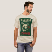 DZ POWER – Algeria Spirit Fennec Design T-shirt (Voorkant volledig)