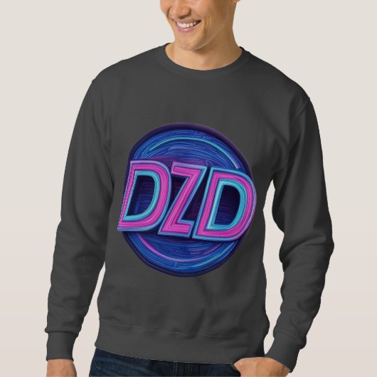 DZD 80's thema sweatshirt (Voorkant)