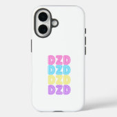 DZD iPhone 16 Hoesje - Classic 80's Retro (Achterkant)