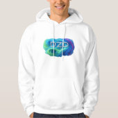 DZD Logo wervelende kleuren Hoodie (Voorkant)