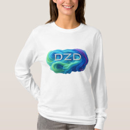 DZD Logo wervelende kleuren T-shirt