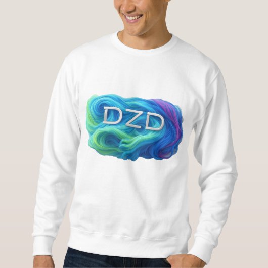 DZD Logo wervelende kleuren Trui (Voorkant)