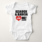 Dziadek & Babcia Love Me Romper (Voorkant)