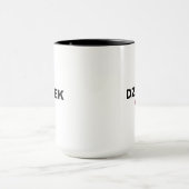 "Dziadek" Est. 2025 - Het perfecte cadeau voor opa Mok (Midden)