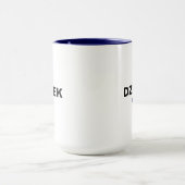 "Dziadek" Est. 2025 - Het perfecte cadeau voor opa Mok (Midden)