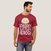 Dziadek Little Pierogi Kinder Poolse Pride Poland T-shirt (Voorkant volledig)