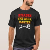 Dziadek The Grill Master (OP DARK) T-shirt (Voorkant)