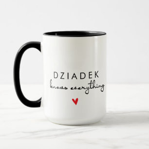 Dziadek Wéét Alles Mok – Pools Opa Cadeau