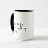 Dziadek Wéét Alles Mok – Pools Opa Cadeau (Voorkant links)