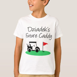 Dziadek's Future Caddy Pools kleinkind T-shirt