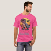 DziadziaSaurus Dino Dinosaur DziadziaSaurusRere fa T-shirt (Voorkant volledig)